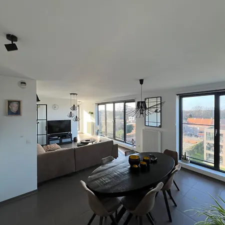 Penthouse With Awesome Terrace And Free Parking Appartement